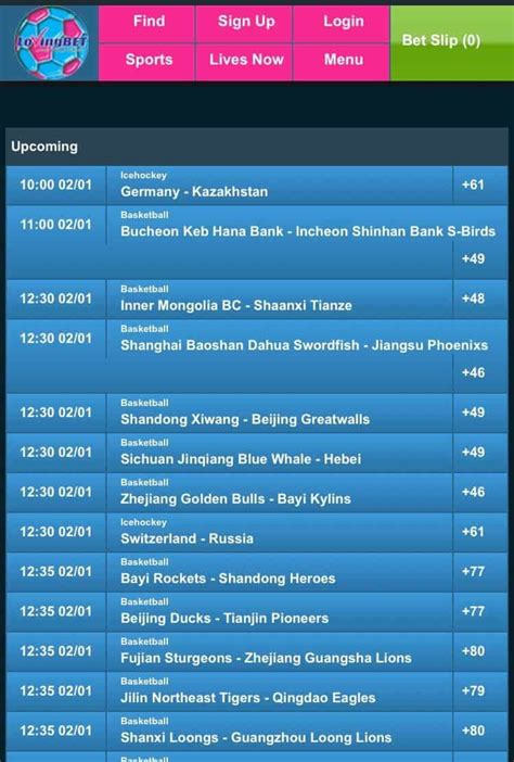 lovingbet mobile.